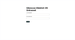 Desktop Screenshot of intranet.glencoeschools.org