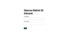 Tablet Screenshot of intranet.glencoeschools.org